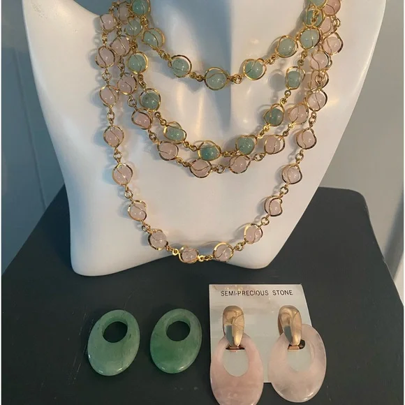 Vintage Earrings and Necklaces - Picture 1 of 12